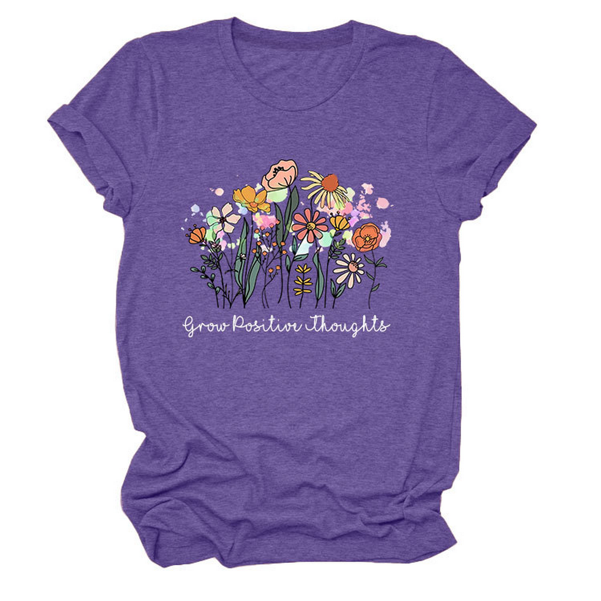 Women??¢s Casual Crew Neck T-Shirt, Soft Fit_CWTTS1488