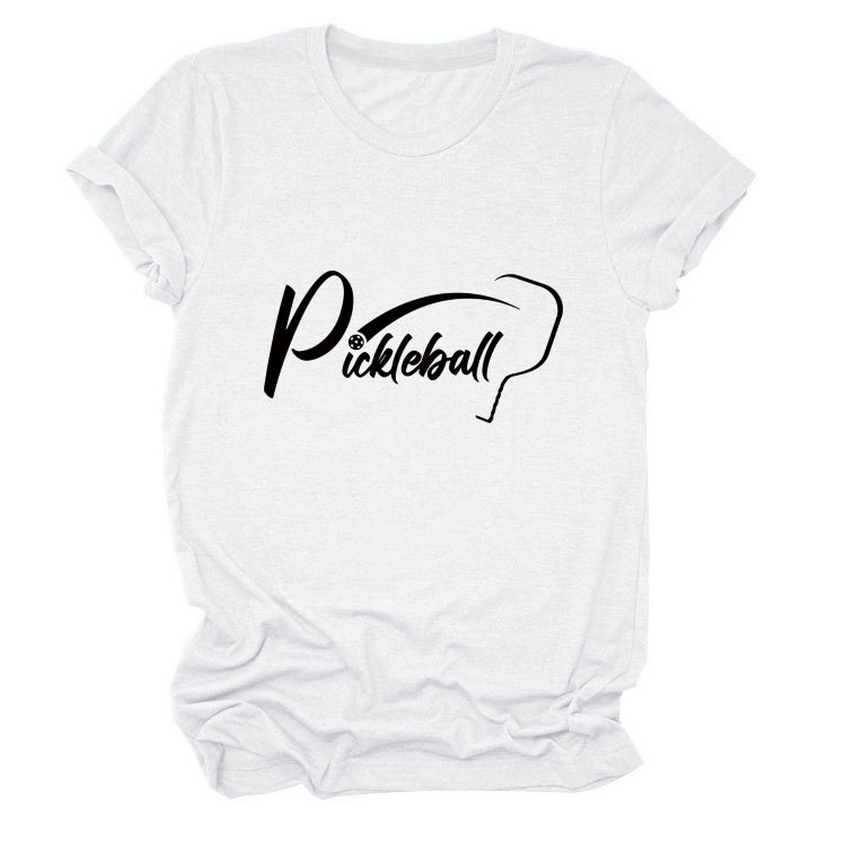 Women?™s Fashion Pickleball Tee ??Summer Plus Size_CWTTSL0492