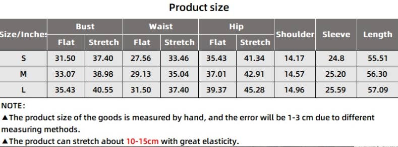 BIG PIT STRIP LONG SLEEVE U-NECK DRESS