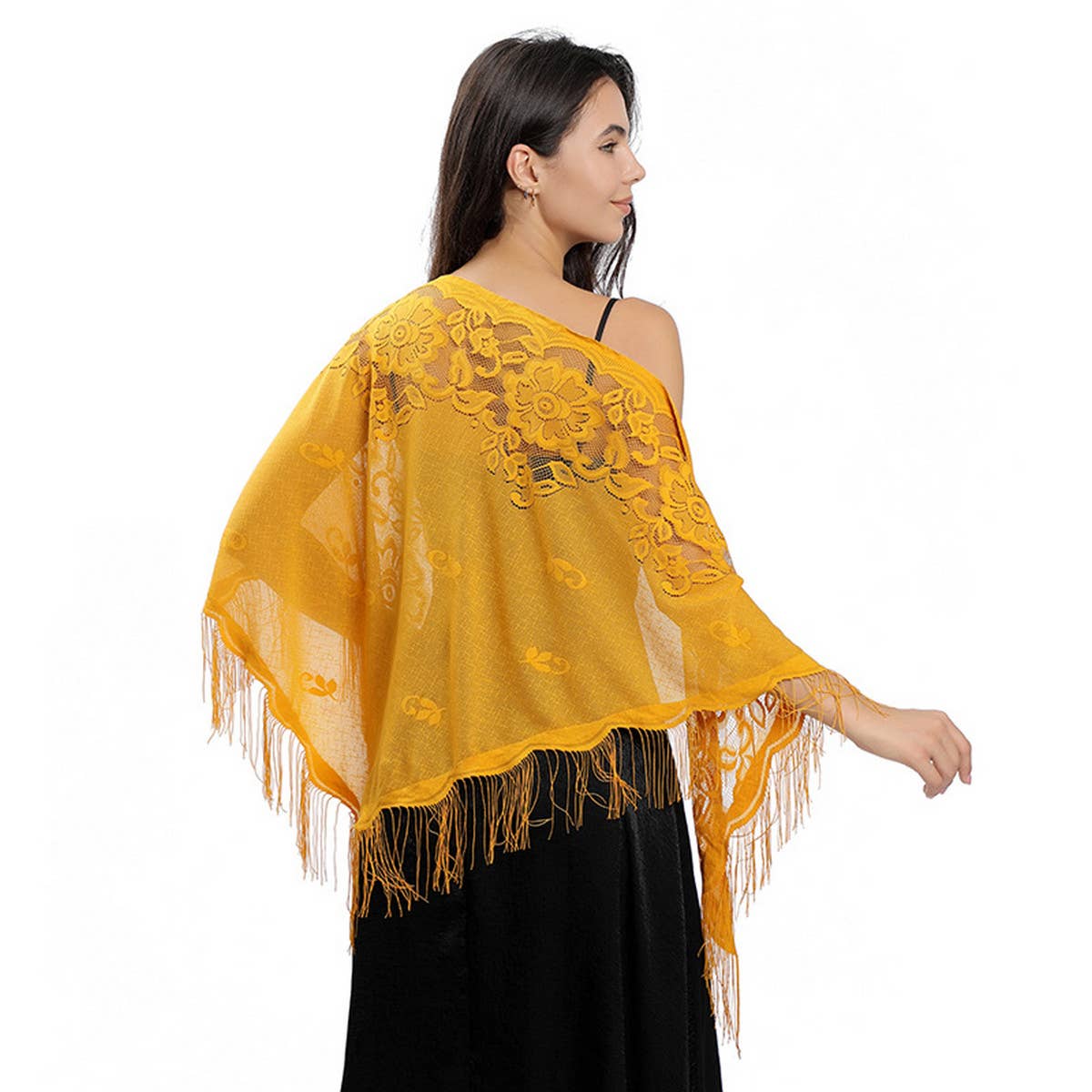 LACE SHAWL LACE TRIANGLE SCARF SHAWL