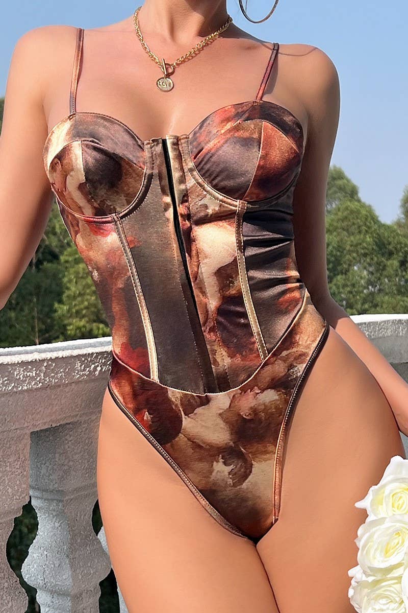 CWSBS0192_PRINTED BACKLESS BUTTONED UNDERWIRED BODYSUIT