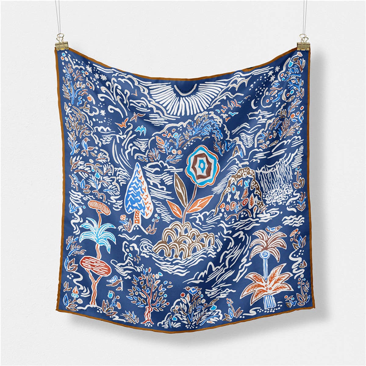 Sweet Satin 53cm Square Scarf for Women