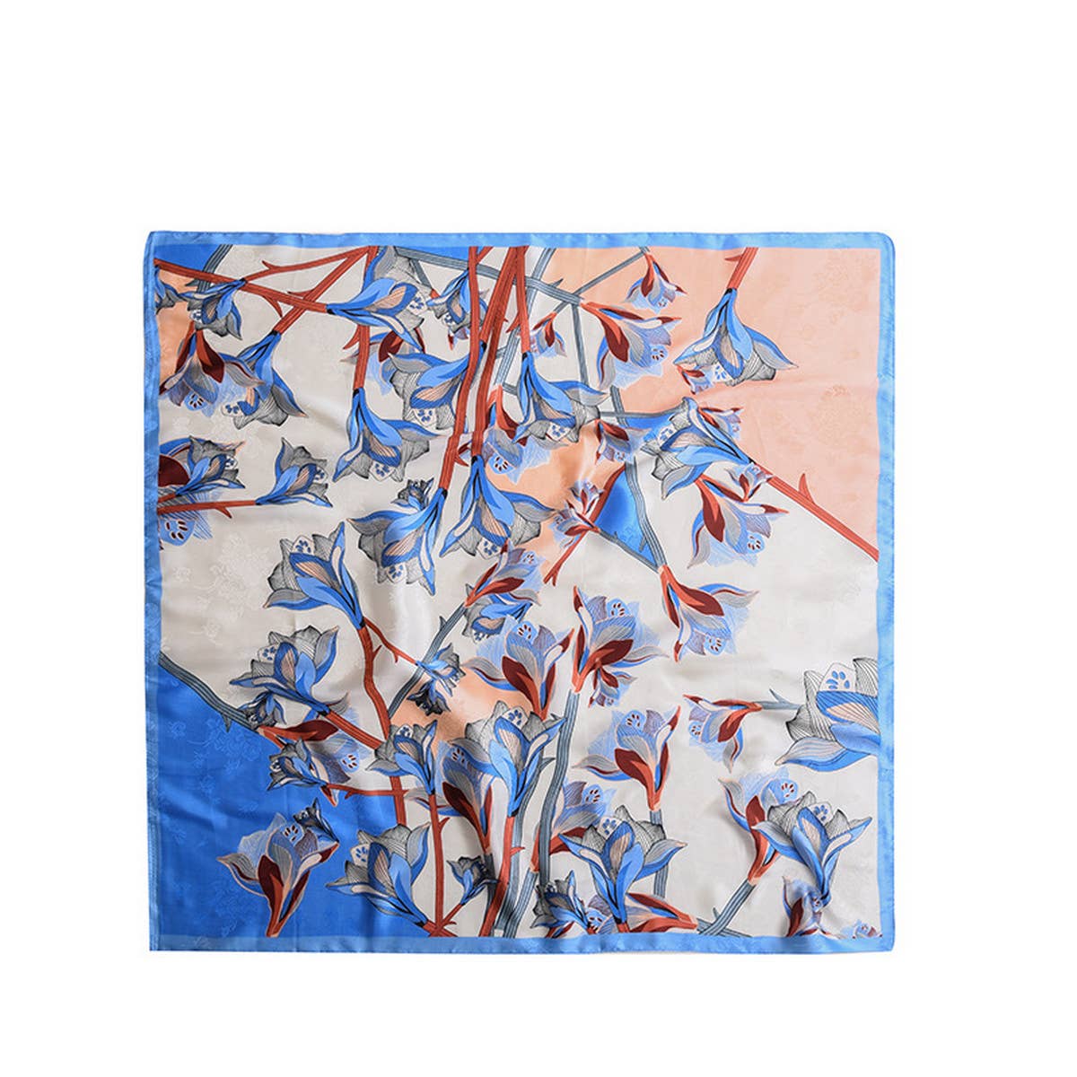 CWASC2396_ELEGANT LILY COLORBLOCKED LARGE SQUARE SCARF