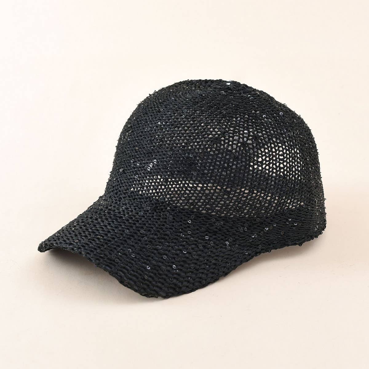 Women?™s Trendy Summer Sequins Baseball Cap Sun Hat CWAH1413