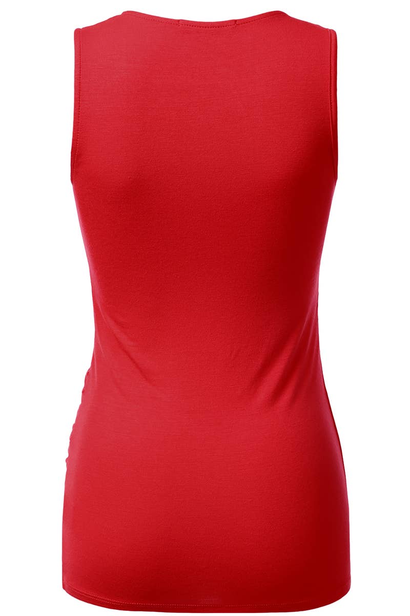 AWTTK624_Sleeveless Tank Tops Deep V-Neck Surplice Wrap