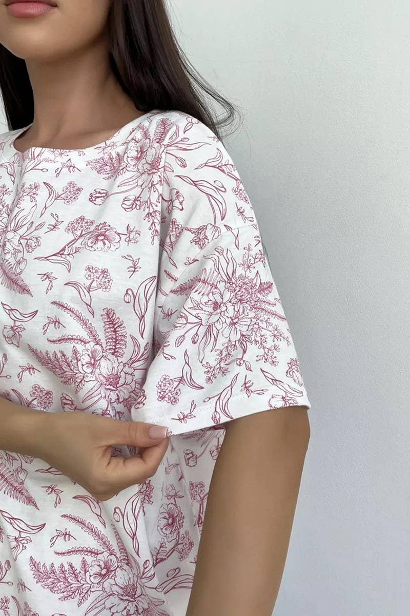 CWSPJ0318_SUSPENDER CARDIGAN LONG SLEEVE SHORTS PAJAMA SET