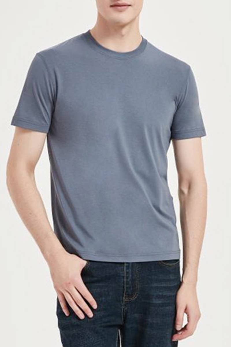 CWTBLS1786_MEN'S FASHION ROUND NECK SHORT SLEEVE T-SHIRT