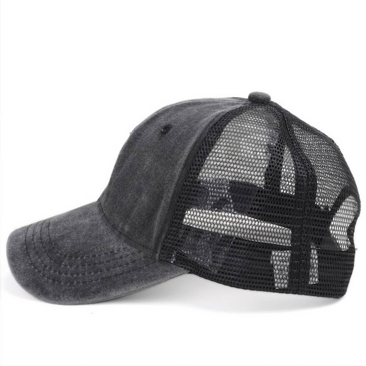 RETRO WASHED SUN PROTECTION BASEBALL CAP_CWAH1543