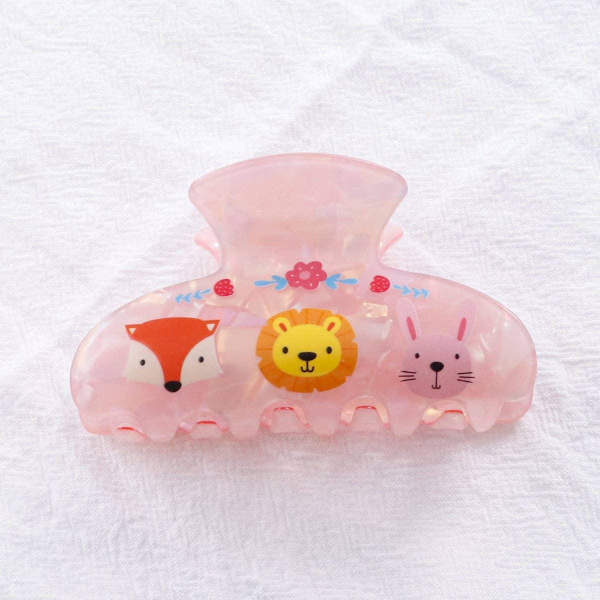 CWAHA5145_SIMPLE SWEET AND CUTE ANIMAL PRINT HAIRPIN