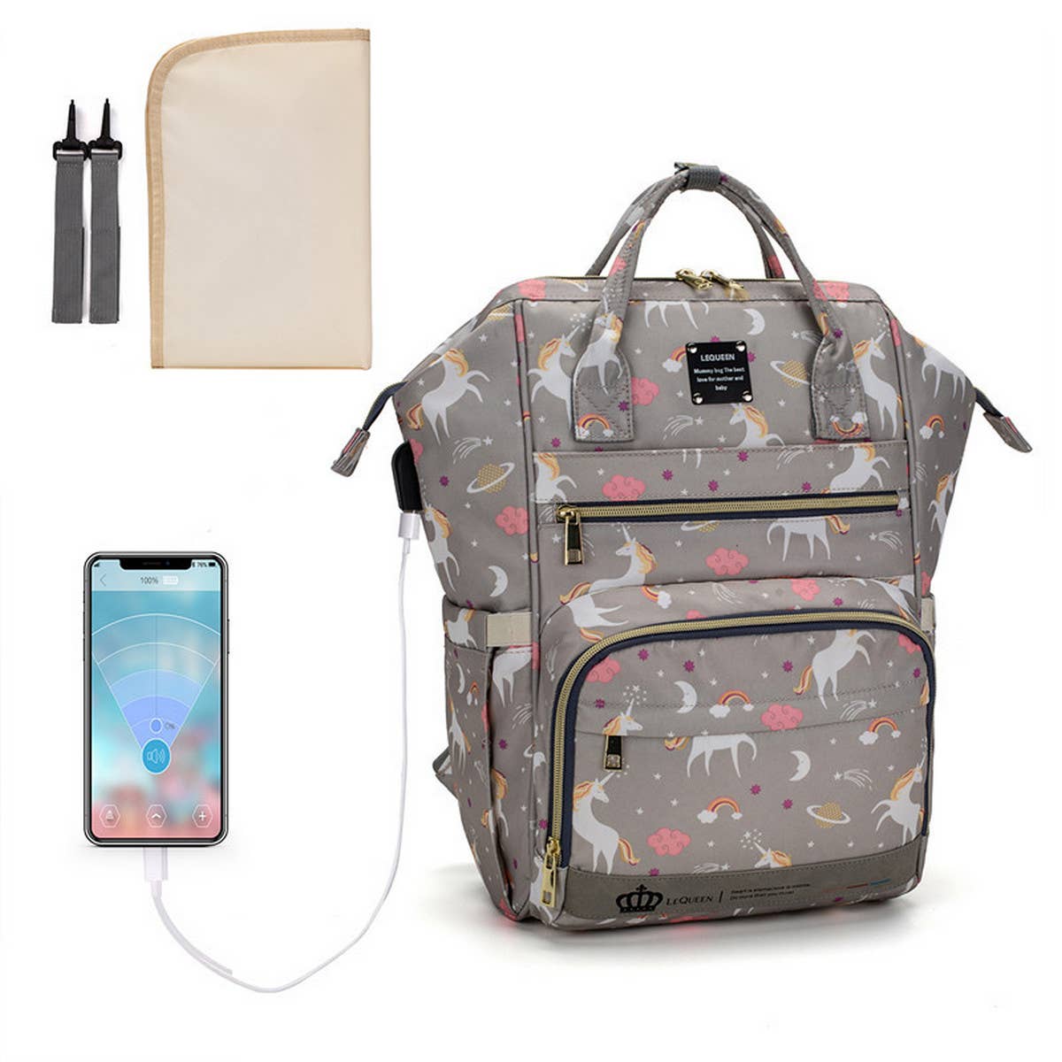 2024 NEW STYLE BACKPACK MOTHER AND BABY BAG_CWAB2231