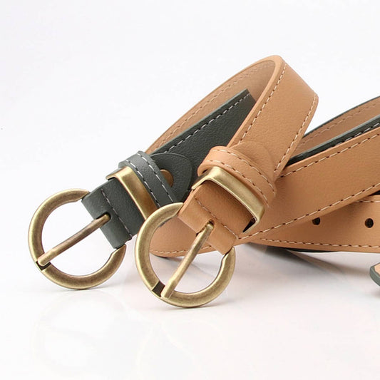 CWABE0911_VERSATILE PIN BUCKLE LEATHER BELT