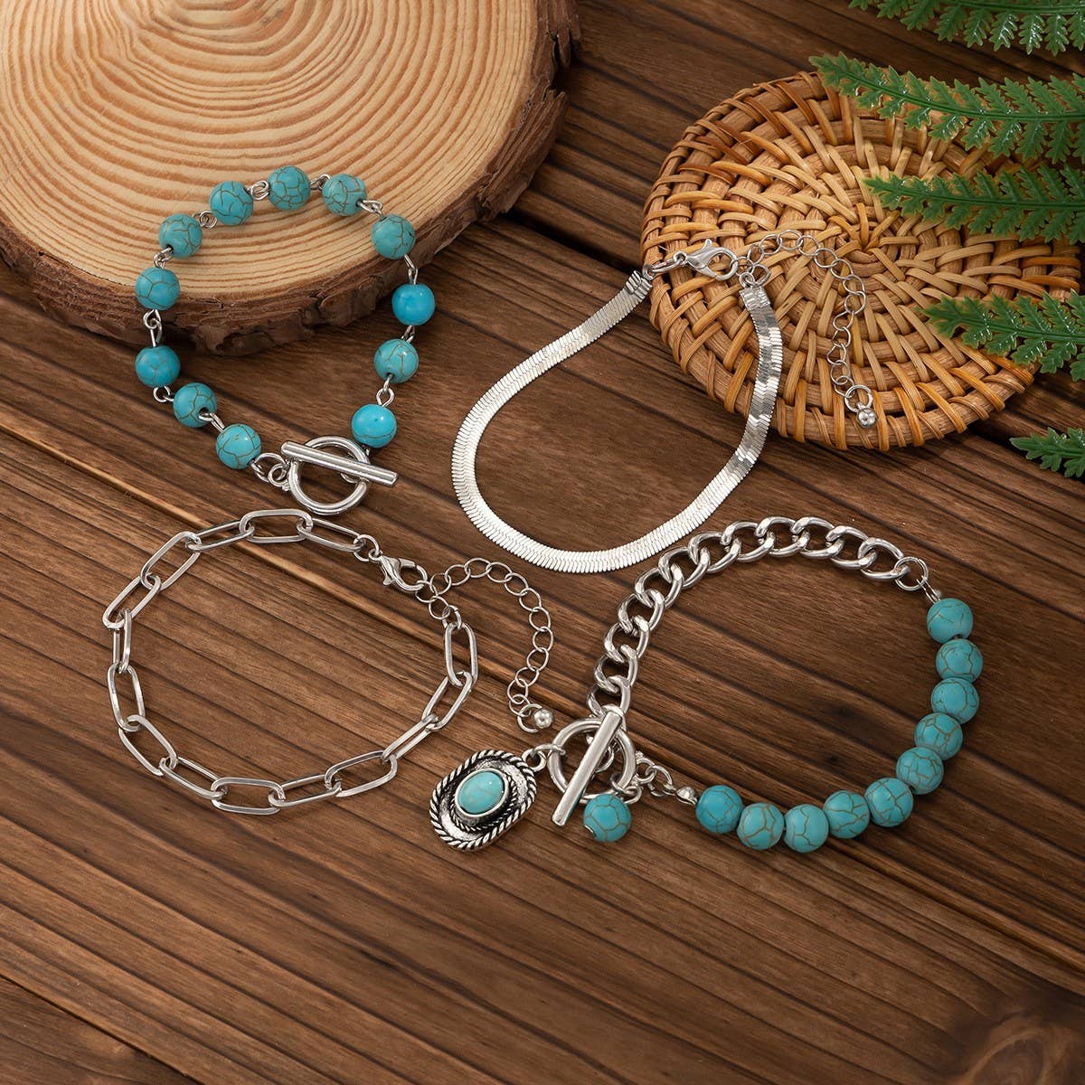 NEW RETRO PERSONALITY MULTI-ELEMENT BRACELET