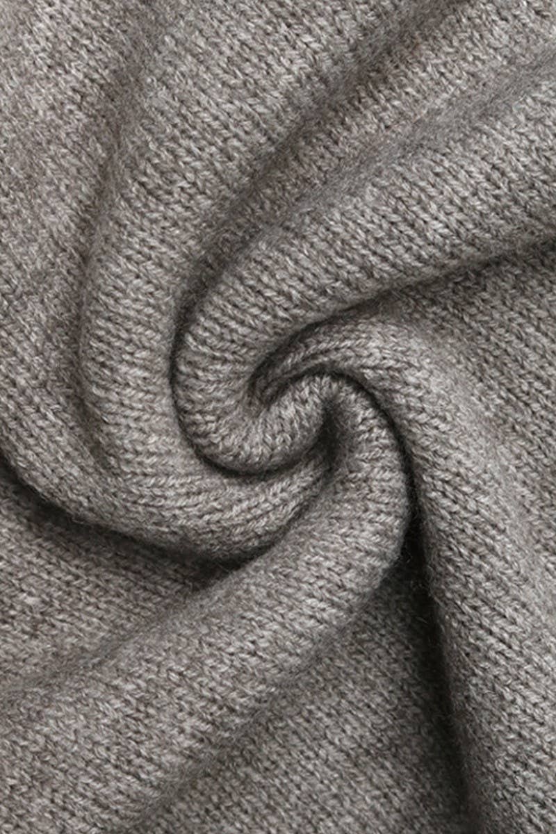 CWSTB2095_SOLID KNIT SLEEVELESS VEST TWO PIECE SET