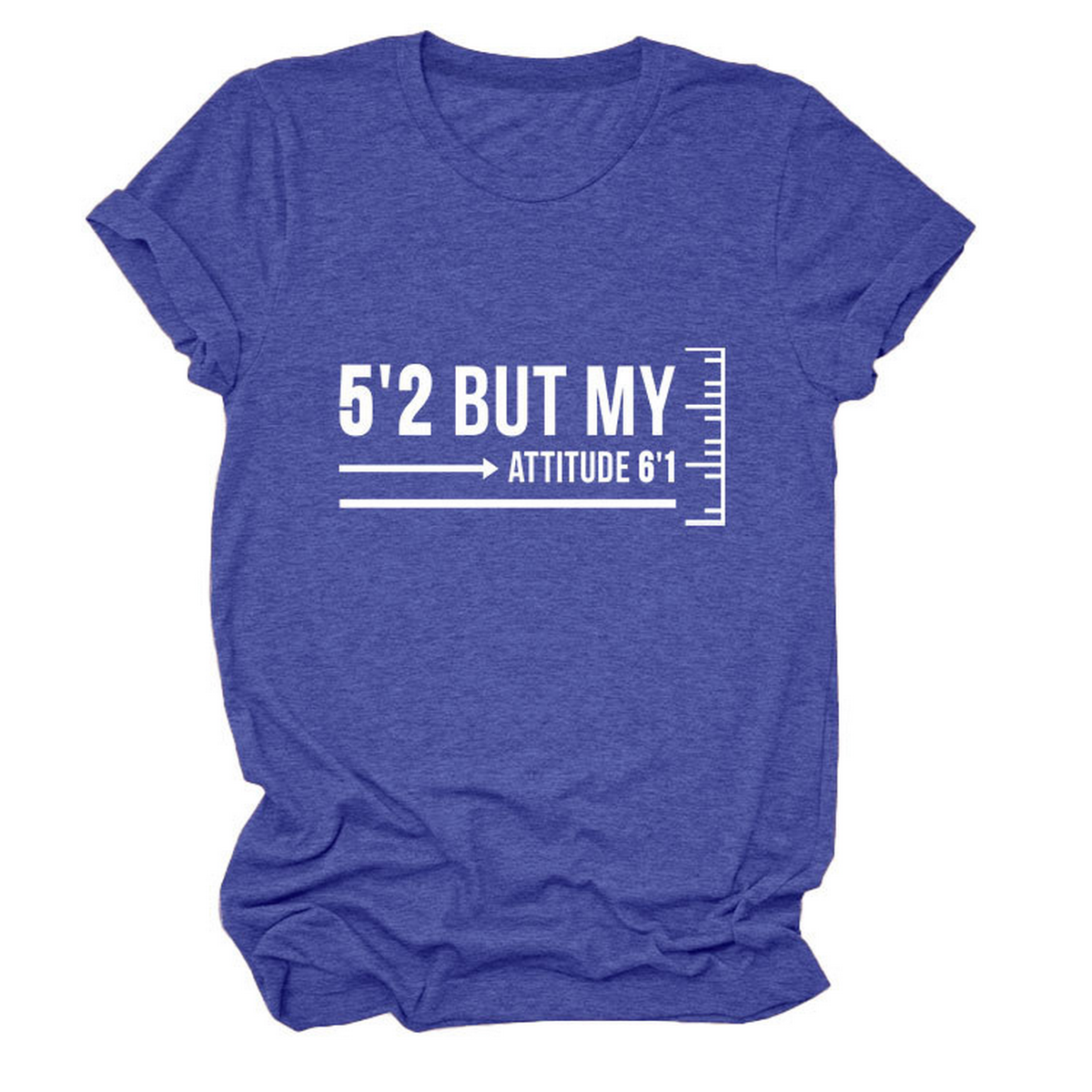 Trendy Graphic Tee Women Short Girl Energy