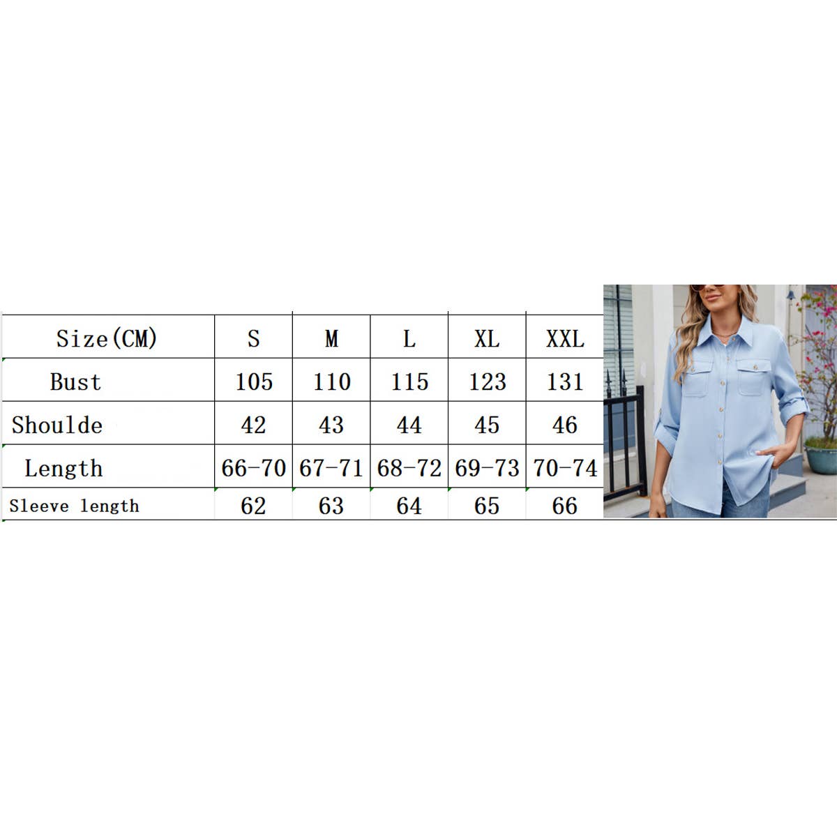 CASUAL BASIC SOLID COLOR LONG-SLEEVED SHIRT