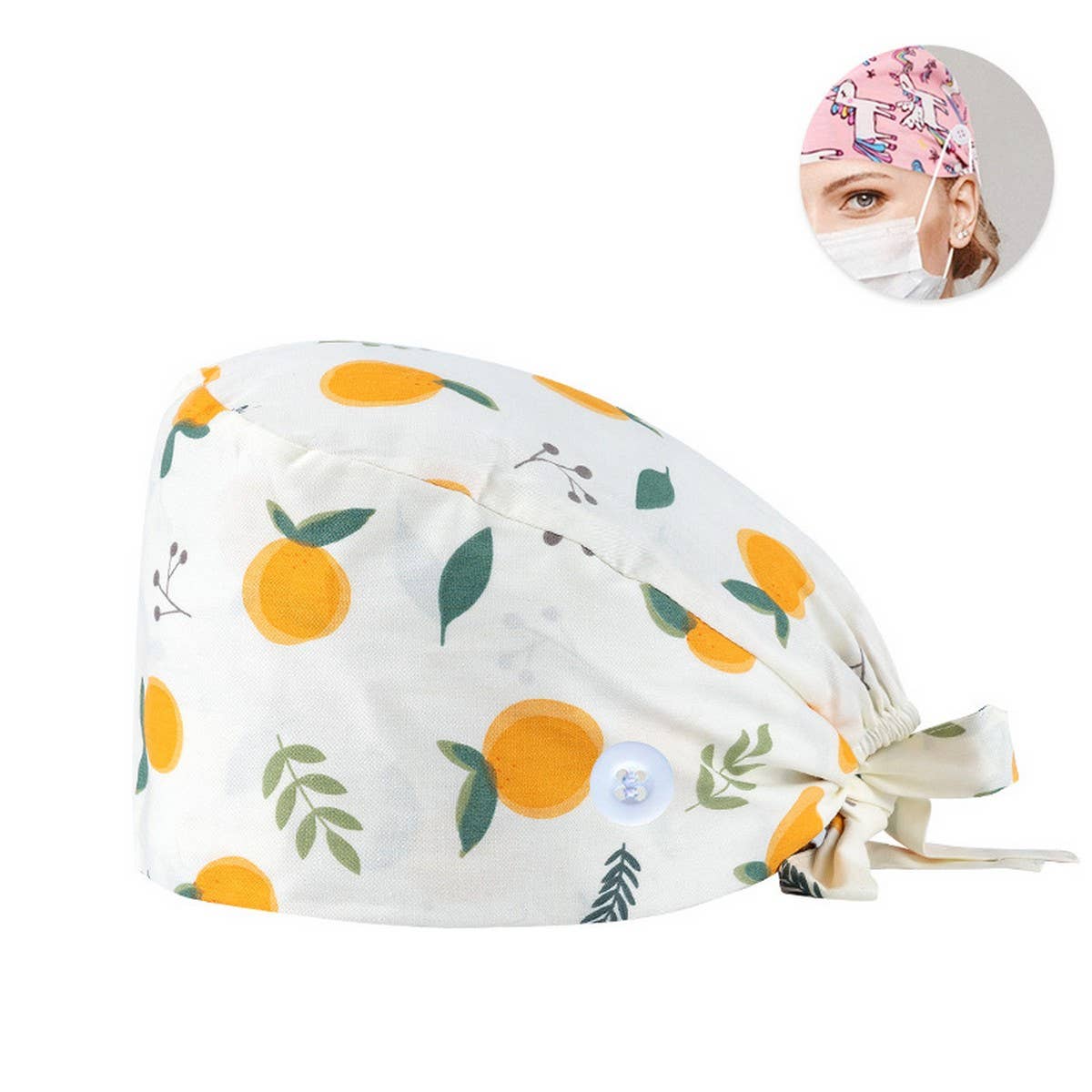 PURE COTTON CARTOON PRINT THIN TOE CAP_CWAH3389
