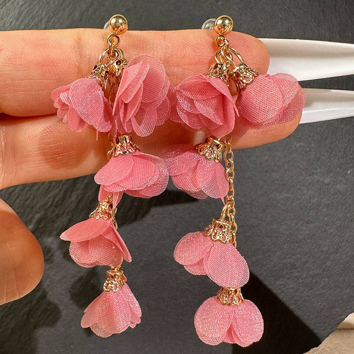 Long Tassel Flower Earrings ? New Boho Chic Design