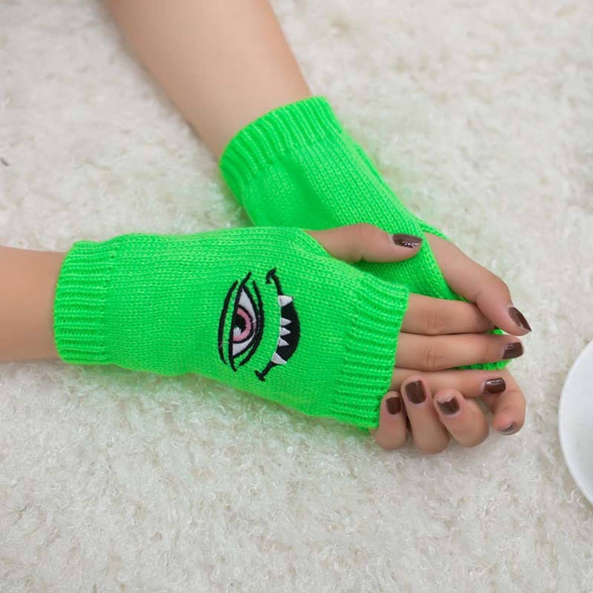 CWAG00533_HARAJUKU KNIT FINGERLESS GLOVES