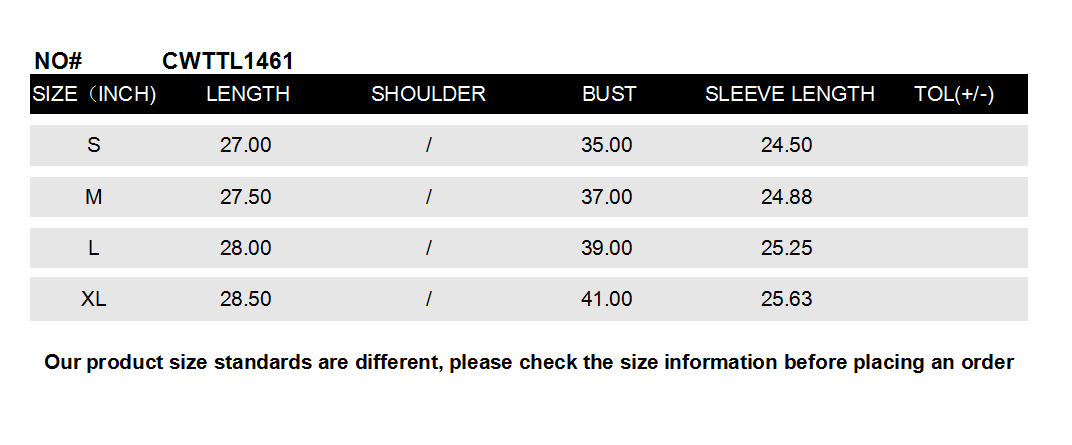 CWTTL1461_Casual Loose Fit Long Sleeve Tops