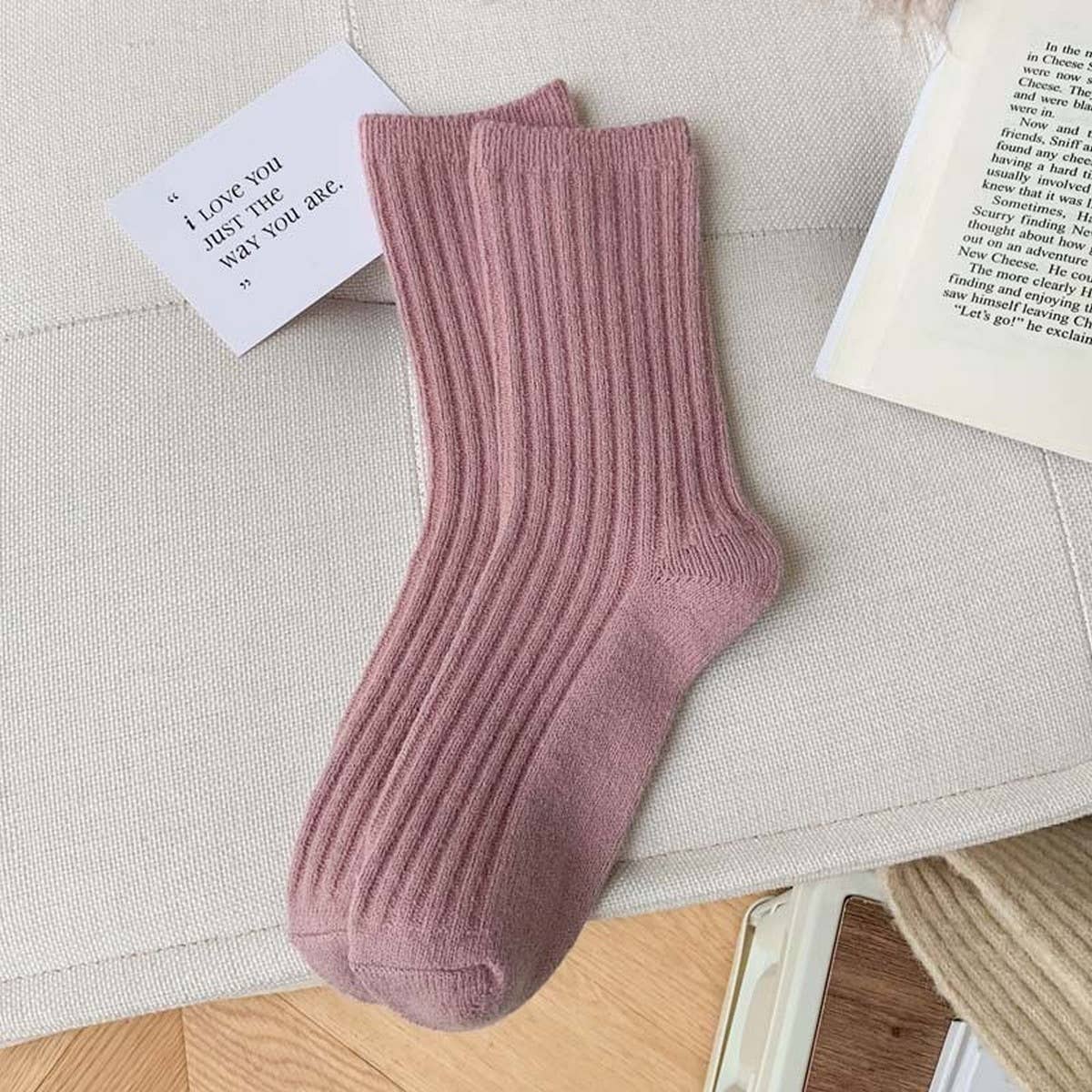 WINTER OUTDOOR ALL-MATCH PILE SOCKS