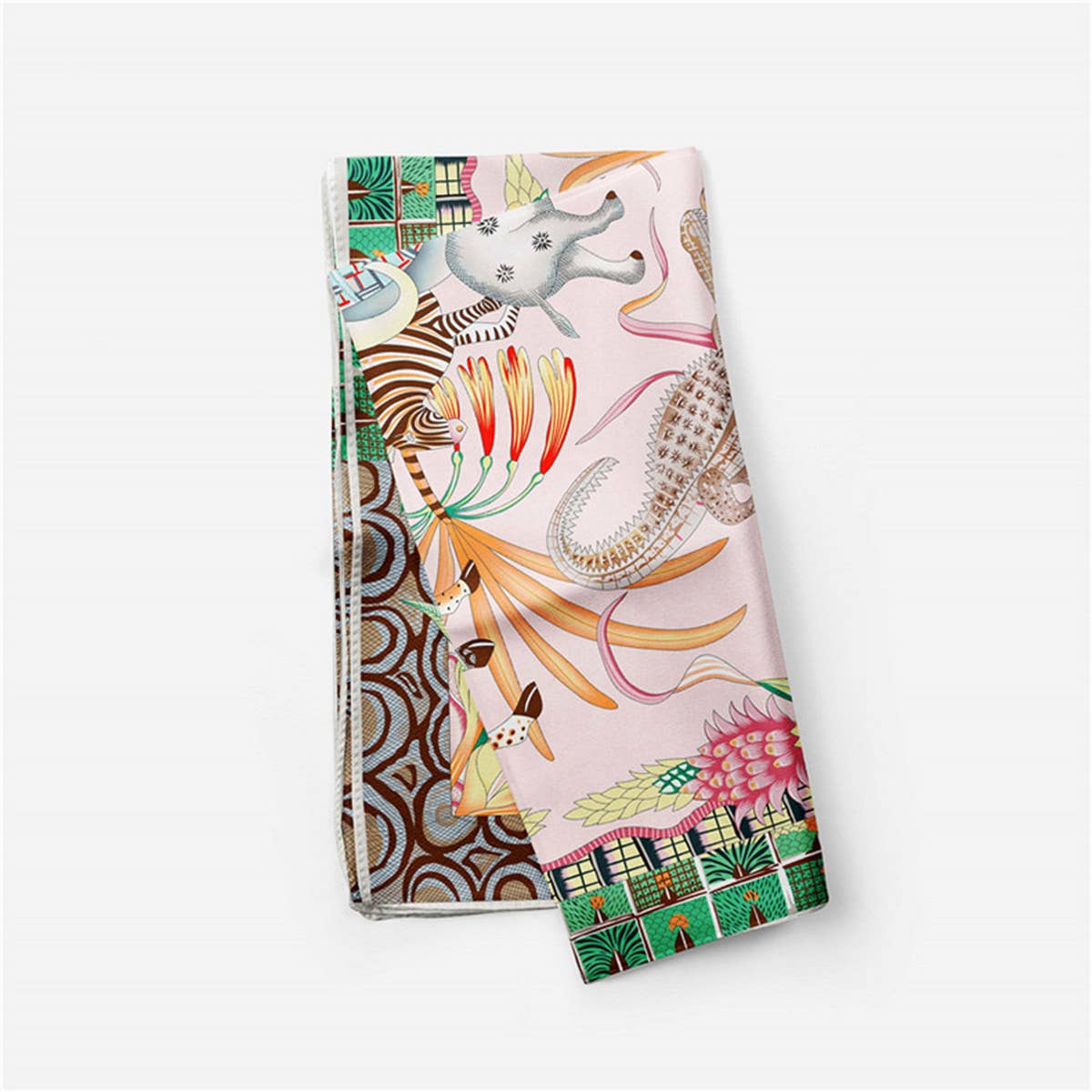 Silky Animal Print Scarf ? Mother's Day Gift