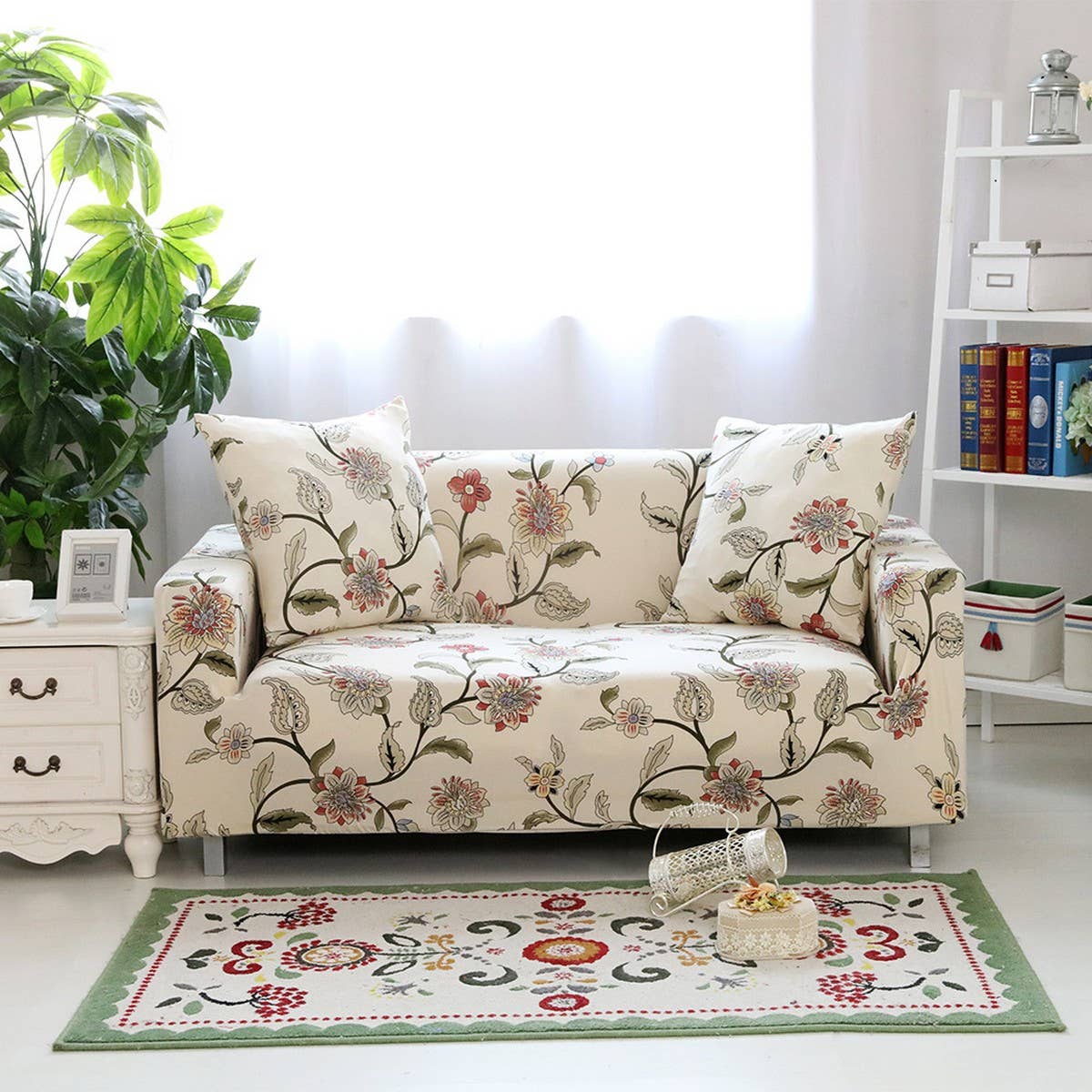 Stretch Sofa Cover, Full Wrap for All Seasons_CWMM8313