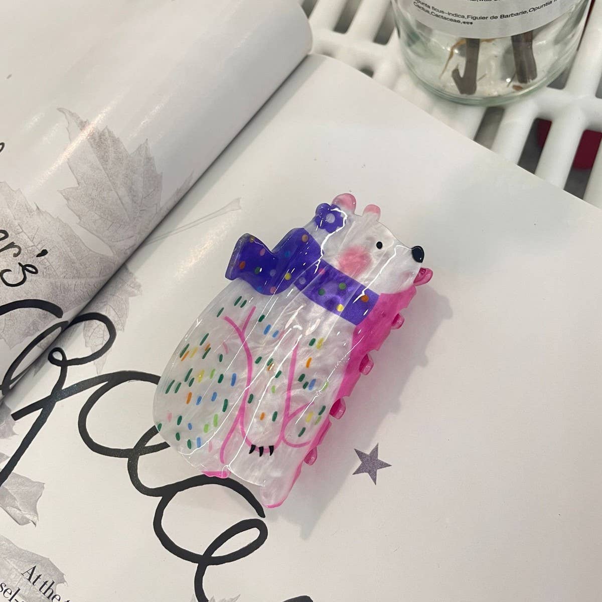 CWAHA4455_NEW CARTOON DOPAMINE ANGEL WINGS SHARK CLIP