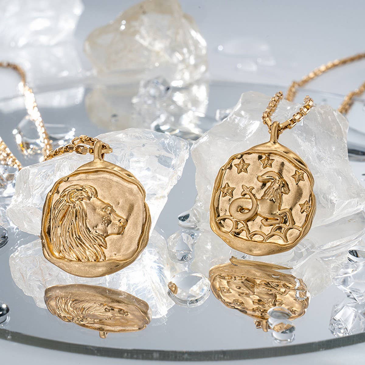 TWELVE CONSTELLATIONS PENDANT NECKLACE