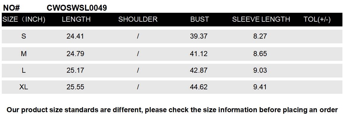 CWOSWSL0049_V Neck Loose Short Sleeve Sweater