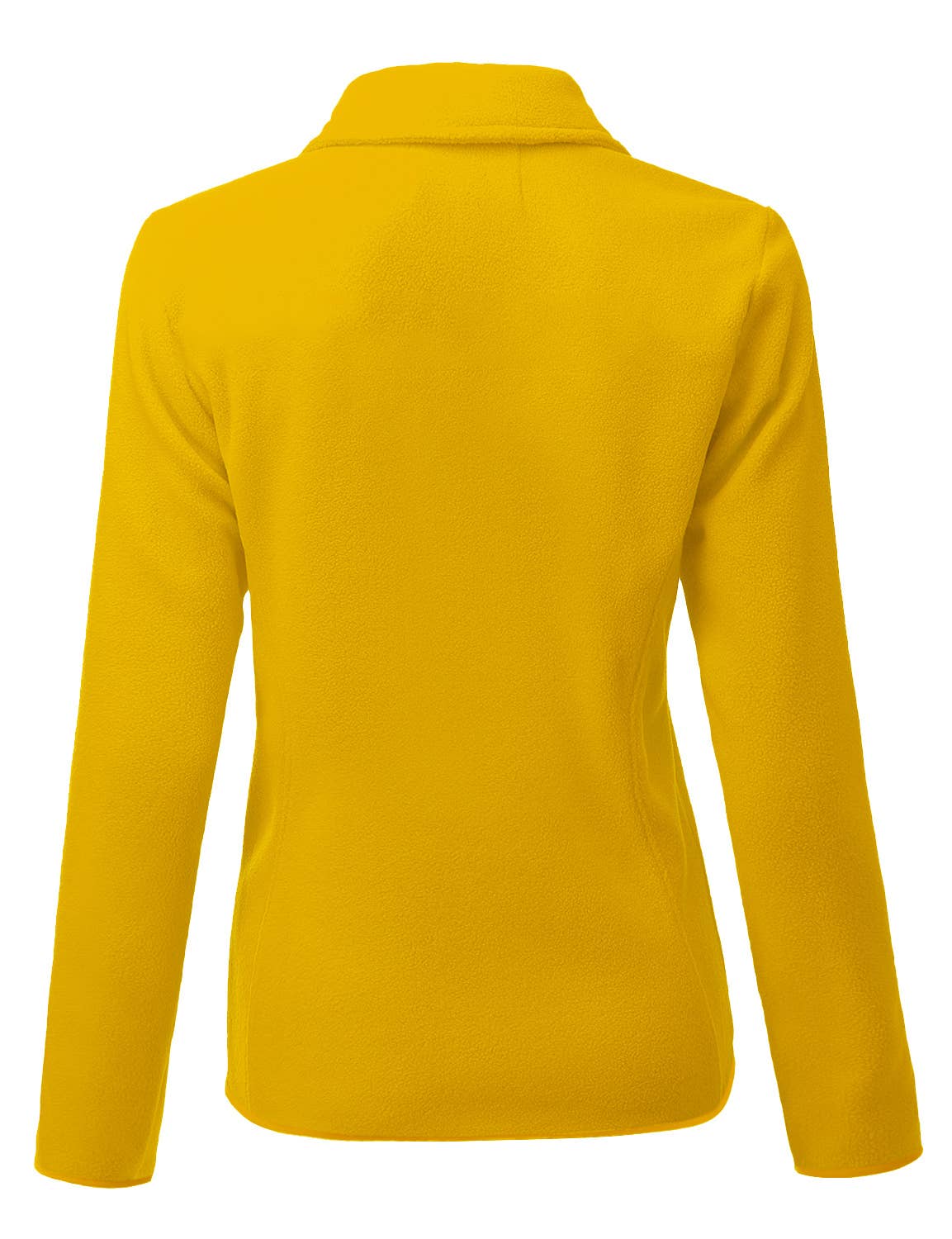 CWOJA693_Long Sleeve Full-Zip Thermal Basic Fleece Jacket