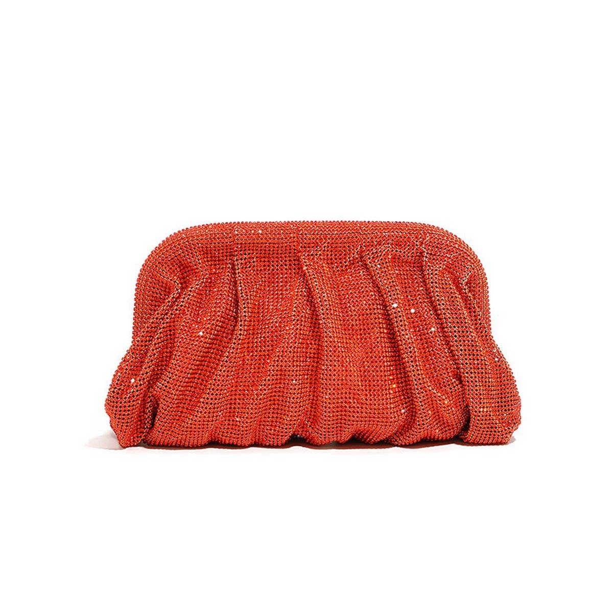 LUXURY HANDMADE RHINESTONE CLOUD CLIP EVENING BAG_CWAB3591
