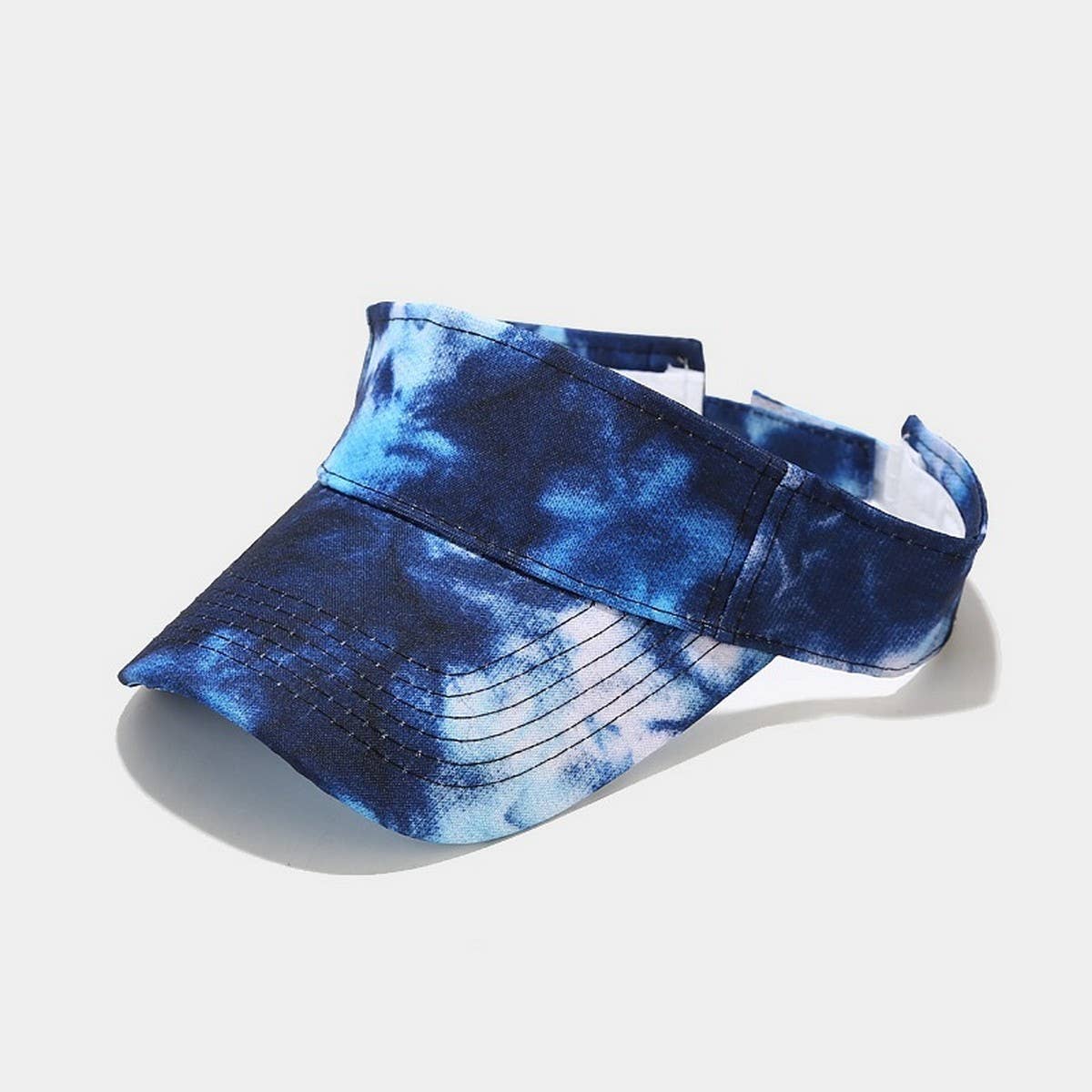 Tie-Dye Visor Hat -Sunshade Cap for Spring/Summer_CWAH3296