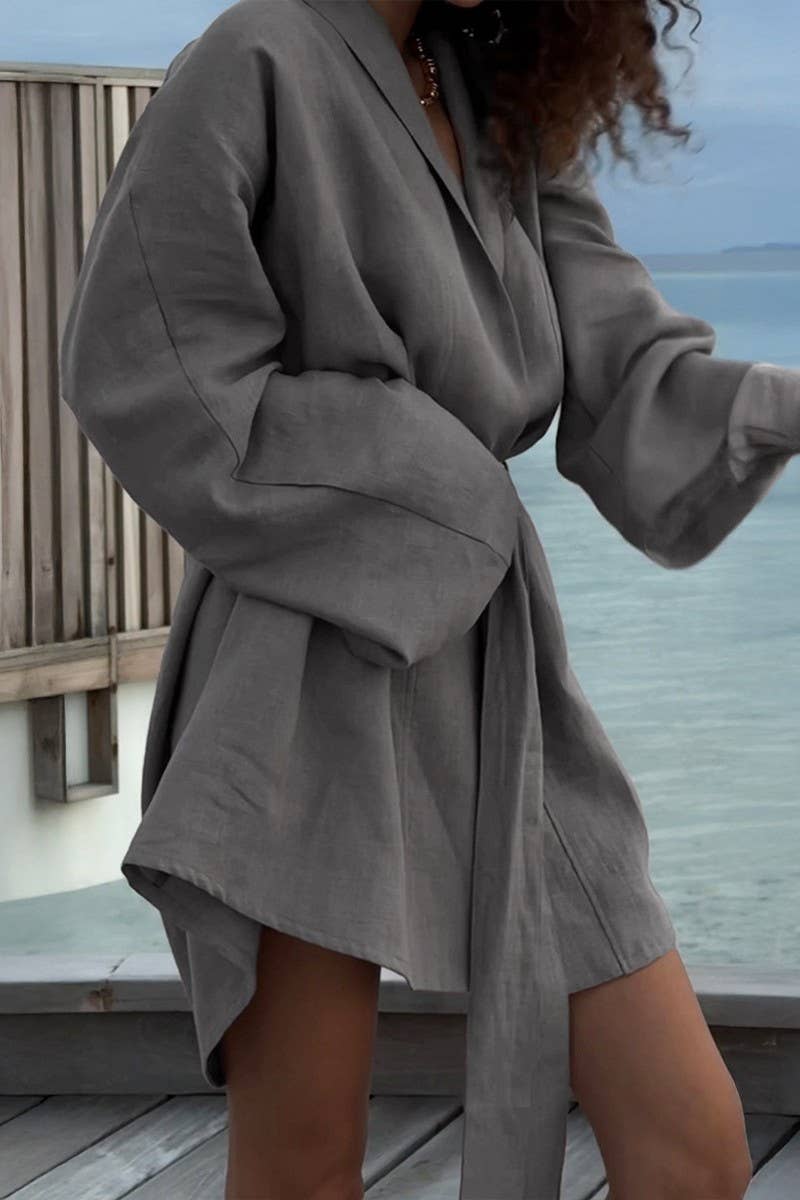 CWDSD7798_COTTON-LINEN BELTED BEACH MAXI DRESS