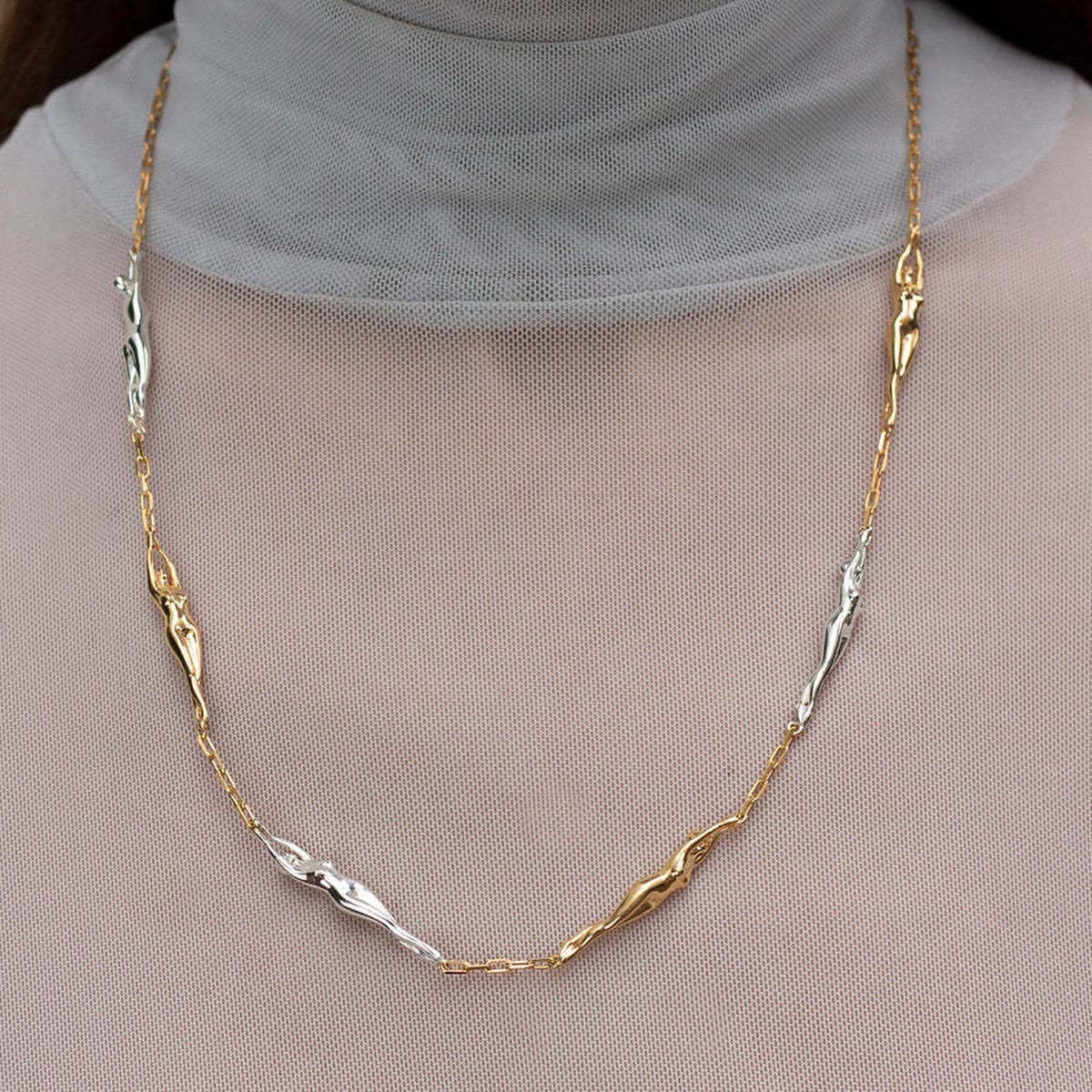 Fashion Creative Gold-plated Pendant Necklace_CWMM5332