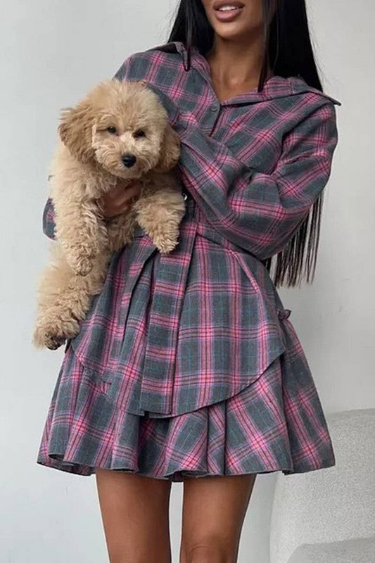 CWSS01307_TWO-PIECE LAPEL LOOSE SHIRT