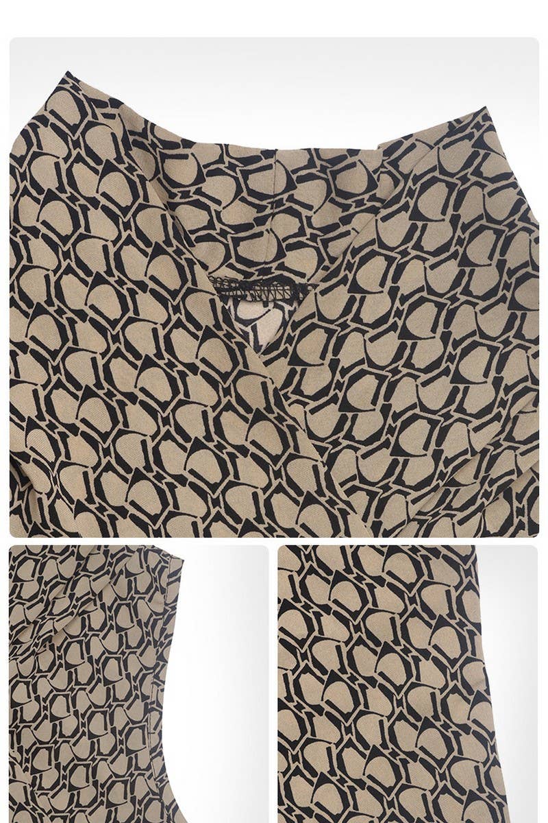 CWTBLS0987_SLEEVELESS WRAP PRINT SHIRT