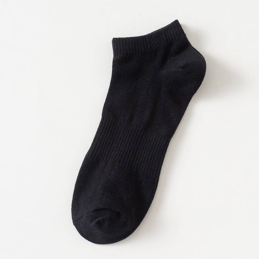 A PACK OF SIX PAIRS OF ALL-MATCH SOLID COLOR SOCKS_CWMS1998