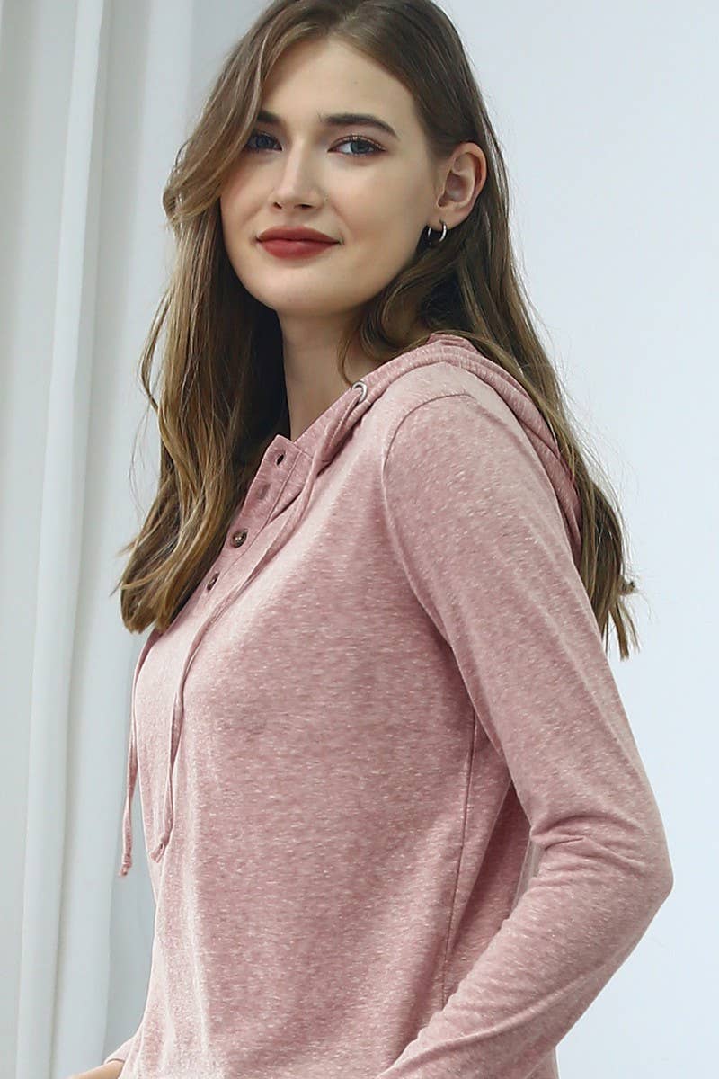 CWTTL1493-S_BUTTON DOWN HENLEY LIGHT WEIGHT HOODIE TOP