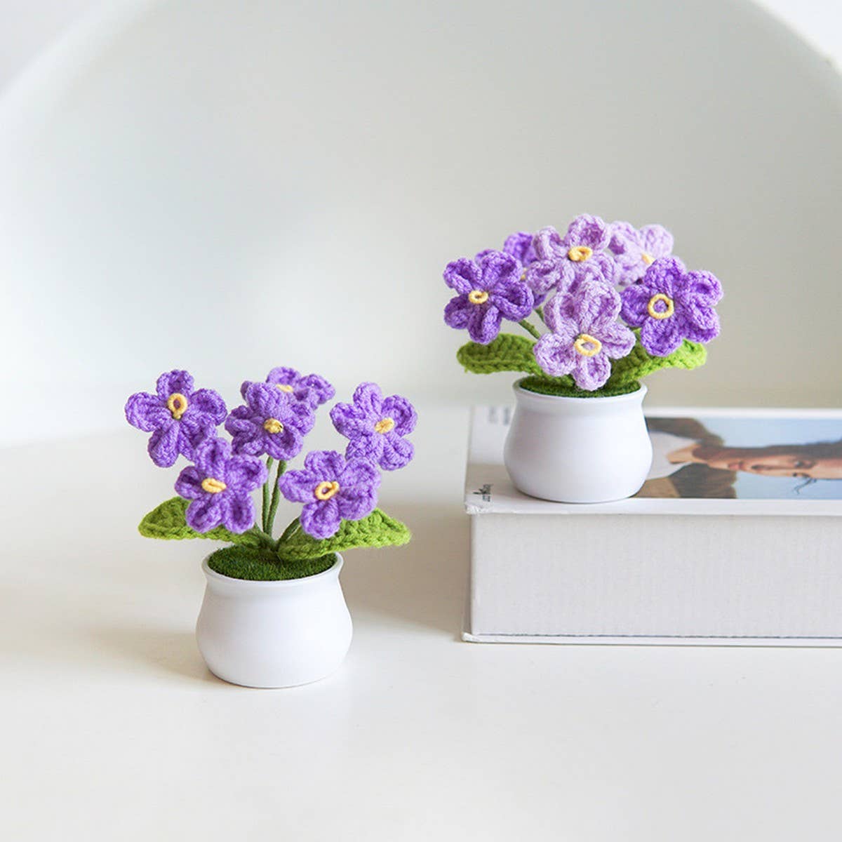 CWMM9267_HANDMADE SIMULATED FLOWER POT ORNAMENTS