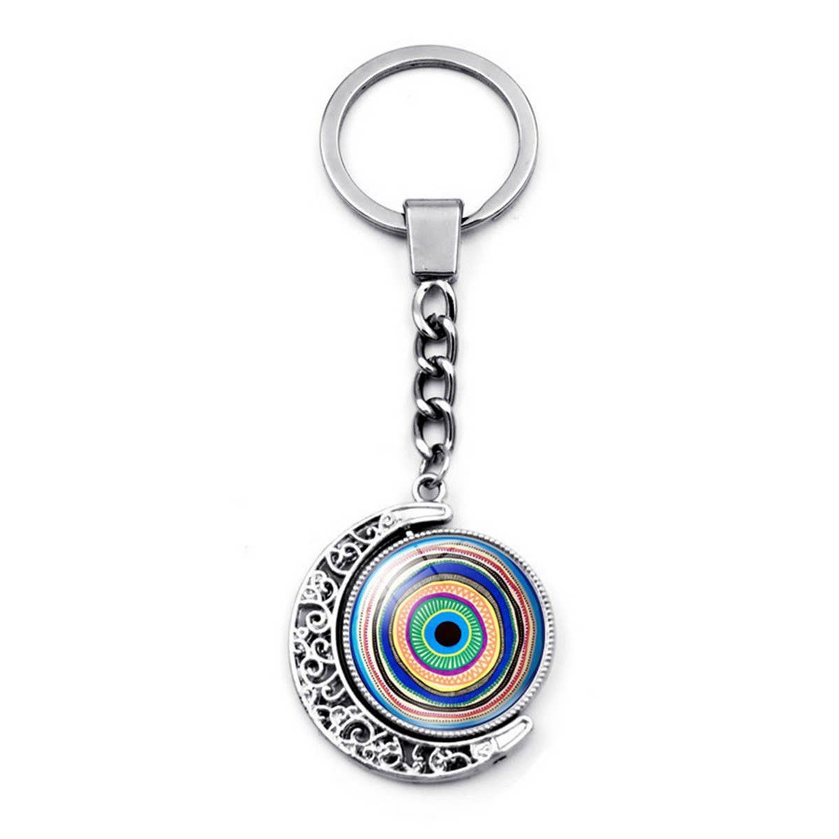 DEVIL'S EYE KEYCHAIN PENDANT