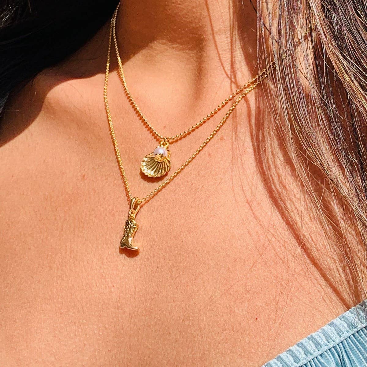 NEW CREATIVE RETRO PEARL PENDANT NECKLACE