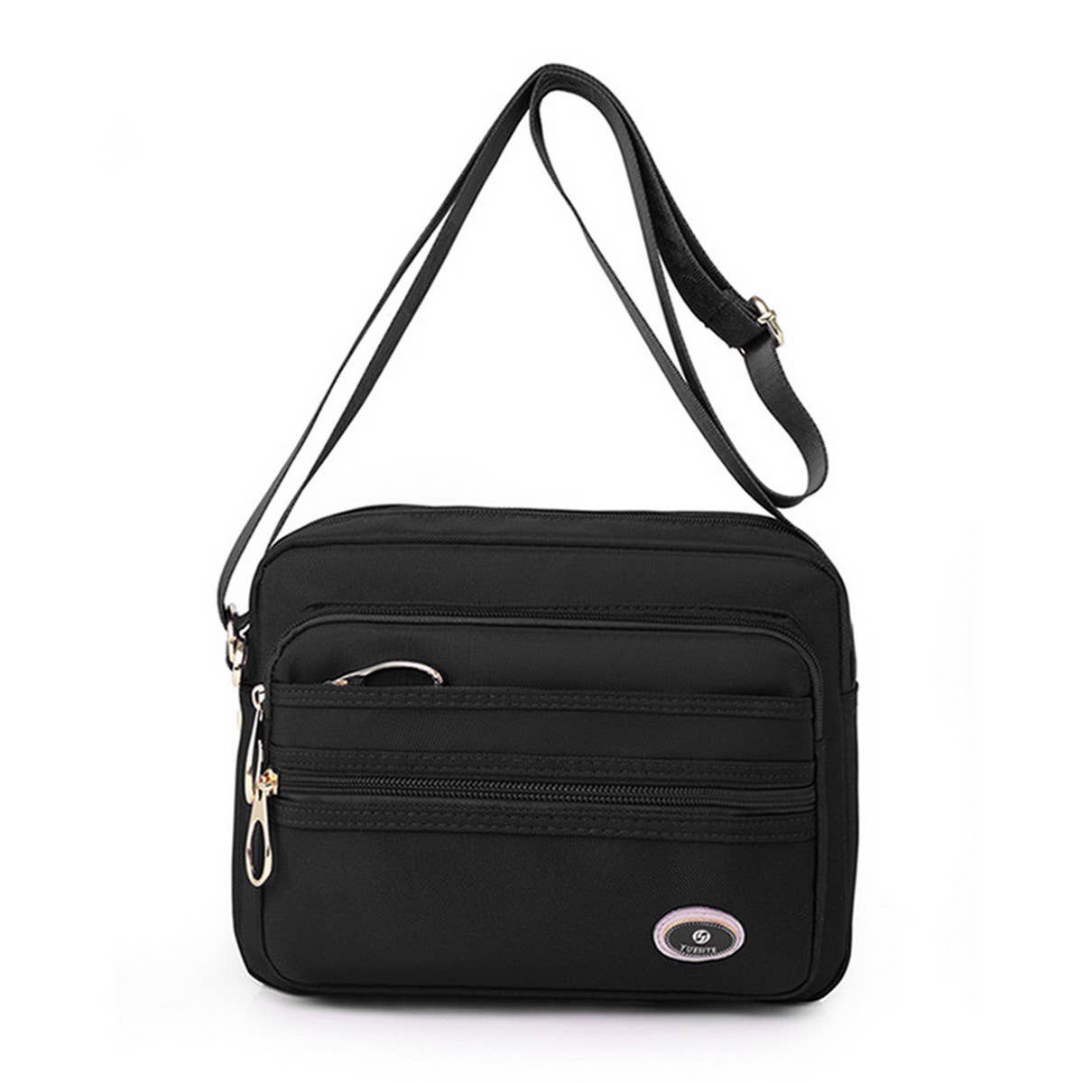 LARGE CAPACITY SIMPLE CASUAL SHOULDER MESSENGER BAG_CWAB3504