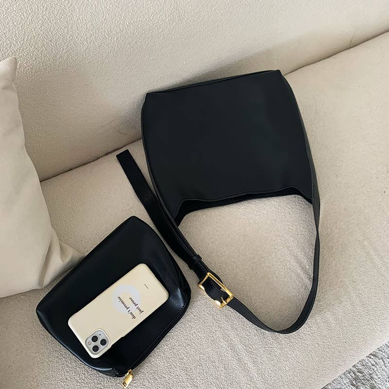 Retro crossbody bag tote bag bucket bag
