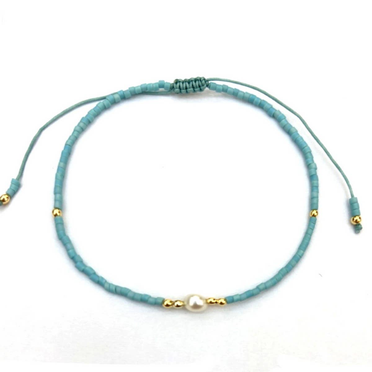 HAND-WOVEN FASHIONABLE RICE BEADS BRACELET_CWAB4621