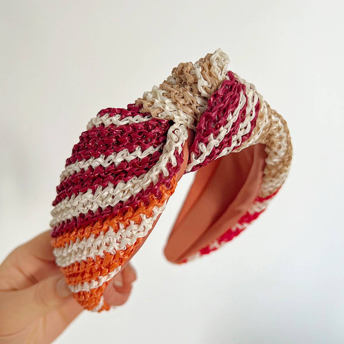 NEW STYLE STRAW KNOTTED HEADBANDS_CWAHA1155