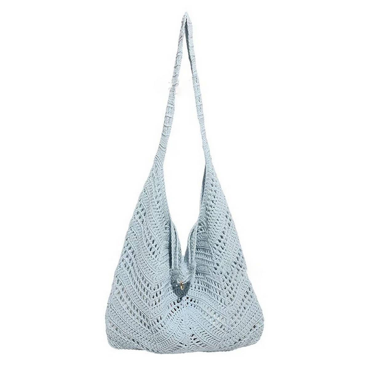 CUAB00626_2025 BOHO WOVEN TOTE BAG LARGE CAPACITY BEACH BAG