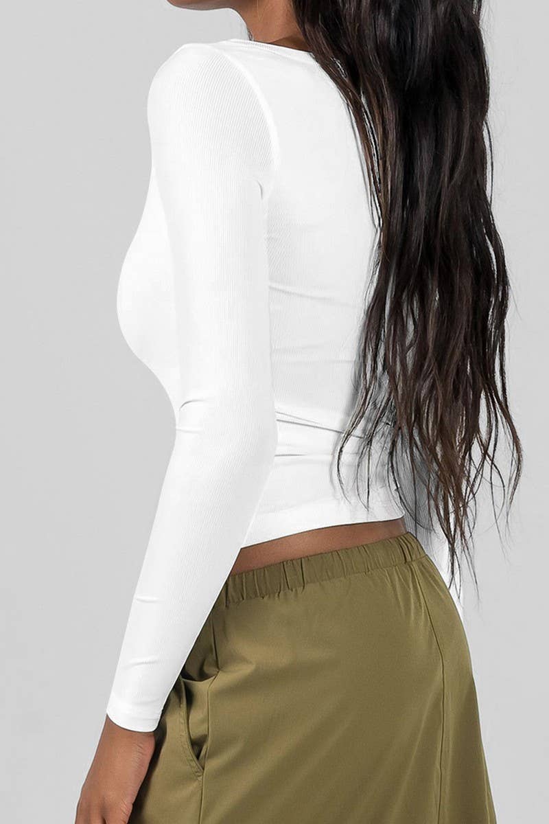 CWTSTL1112_Round Neck Long Sleeve Top