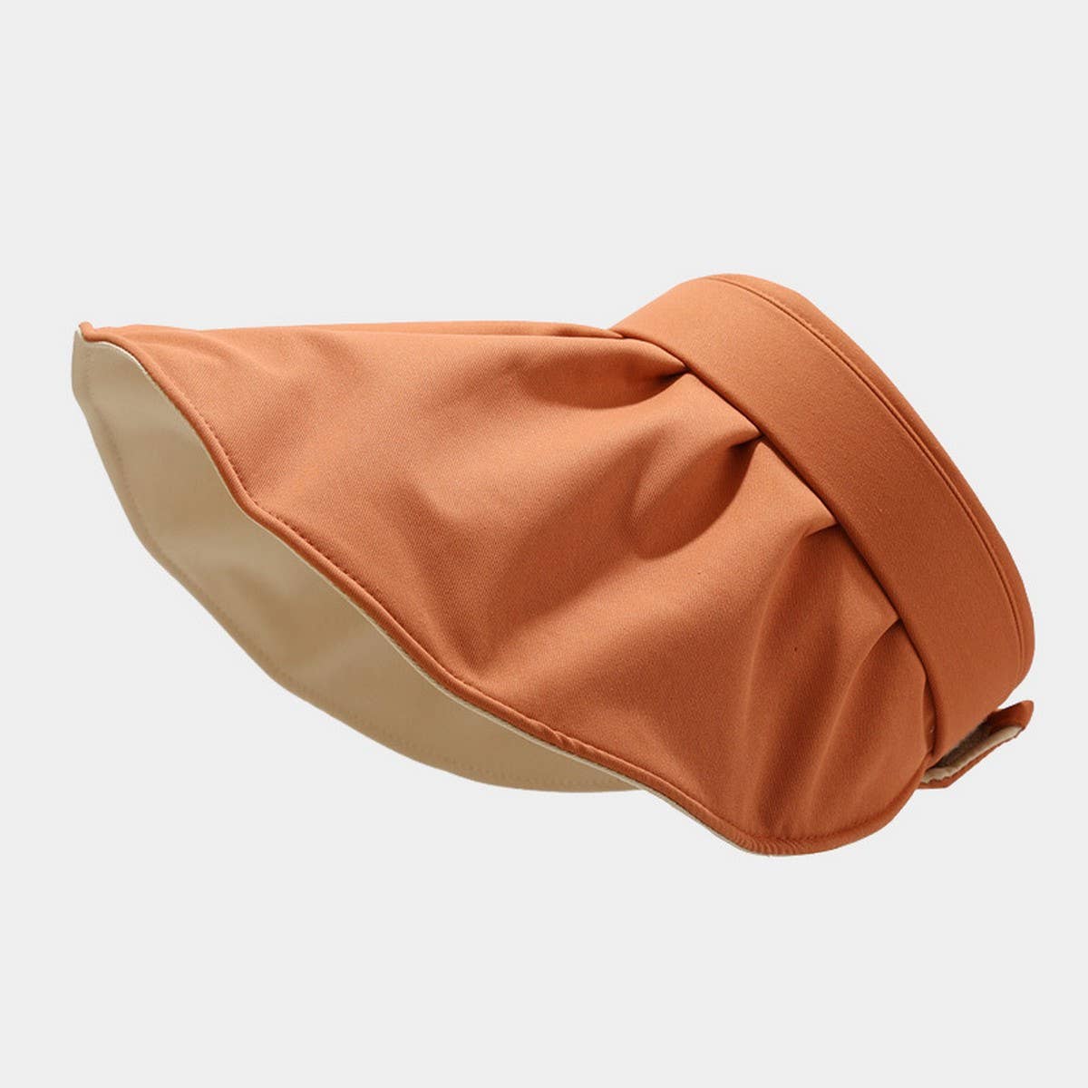 Women's Shell Visor Hat -Dual-Sided Summer Sun Hat_CWAH3305