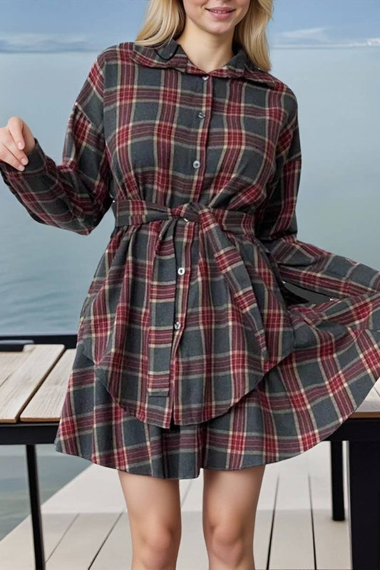 CWSS01307_TWO-PIECE LAPEL LOOSE SHIRT