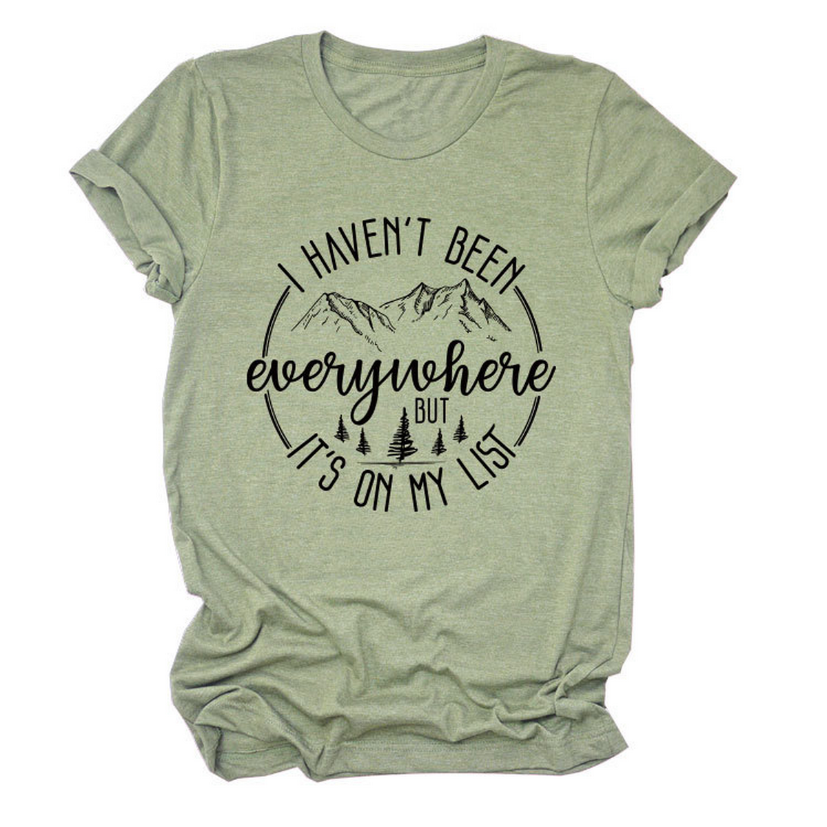 New Summer Short Sleeve T-Shirt, Geometric_CWDSD8369